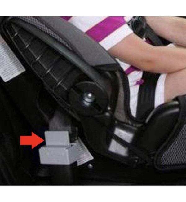 Car Seat Belt Buckle Child Protect Lock Guard Baby Car Seat Secure GreyUniversal