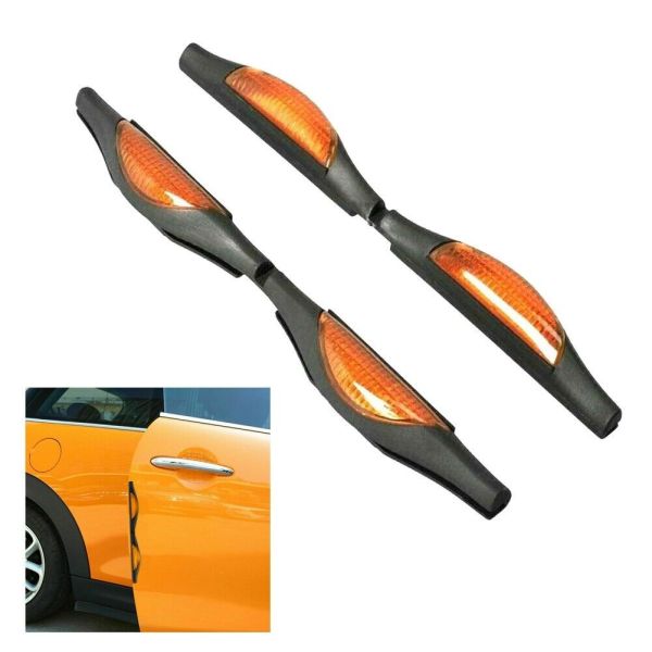 Orange Reflective Door Protectors for Your Car's Safety and Protection