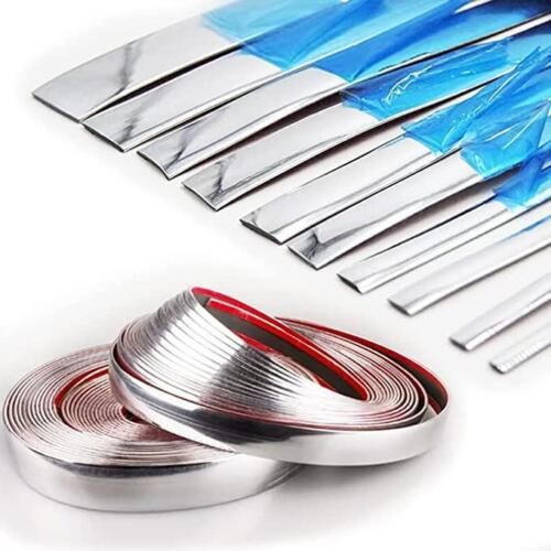 16Ft Chrome Silver Automotive Car Exterior and Interior Scratch-Proof (1/4 inch)